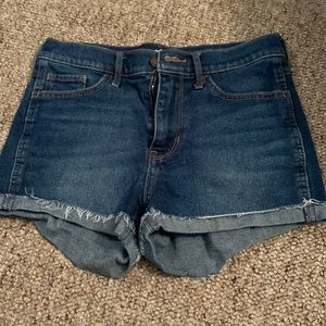 Girls Hollister jean shorts